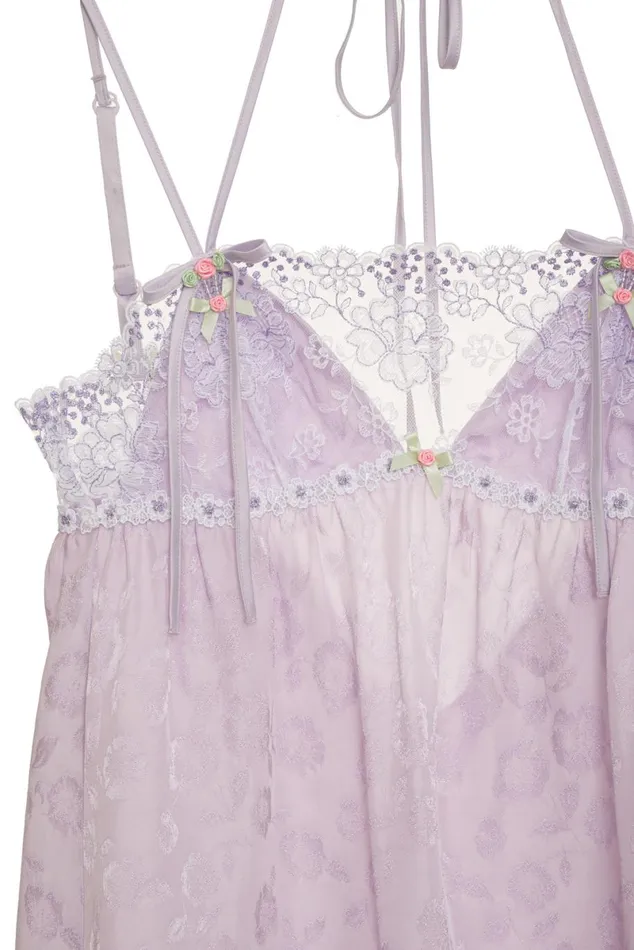 Women Lingerie For Love and Lemons Margaux Slip Dress Purple Women Lingerie For Love and Lemons Margaux Slip Dress Purple