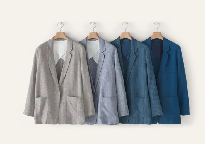 Women Long Jacket Petrol Blue Poetry Fashion Jackets and Coats