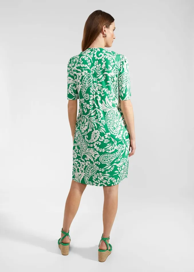 Women Lucille Dress Green Ivory Hobbs Dresses and Jumpsuits