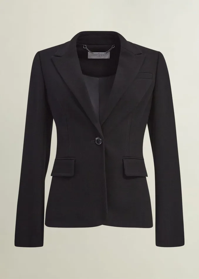 Women Mia Jacket Black Hobbs Coats and Jackets