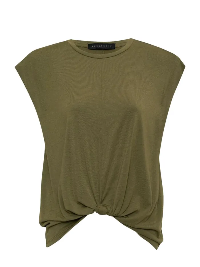 Women New Era Tee Burnt Olive Sanctuary Clothing Tees and Tops Women New Era Tee Burnt Olive Sanctuary Clothing Tees and Tops