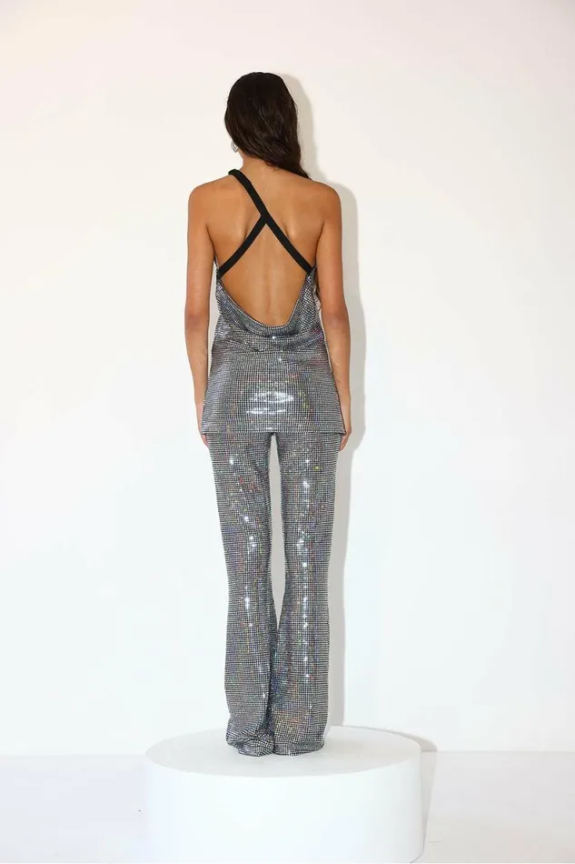 Women Night Out DODO BAR OR Gabrielle Pants Silver