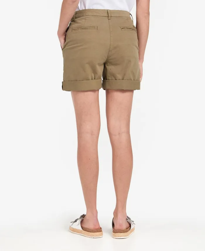 Women Pants and Shorts Barbour Chino Shorts Classic White Women Pants and Shorts Barbour Chino Shorts Classic White