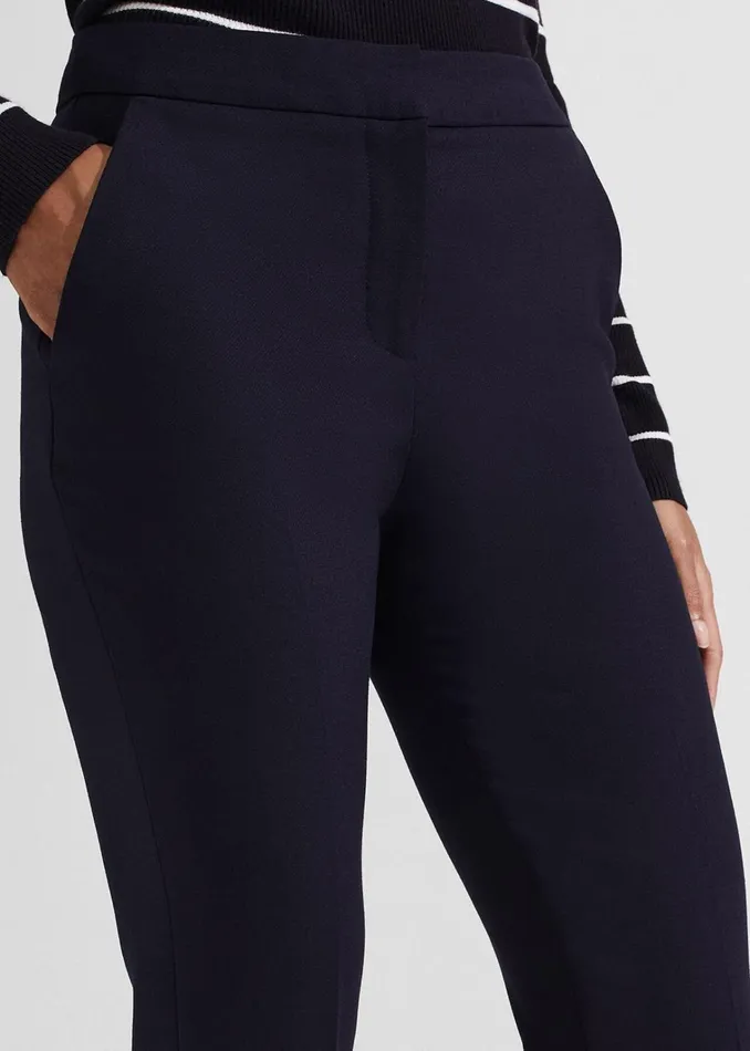 Women Petite Gael Trousers Navy Hobbs Trousers