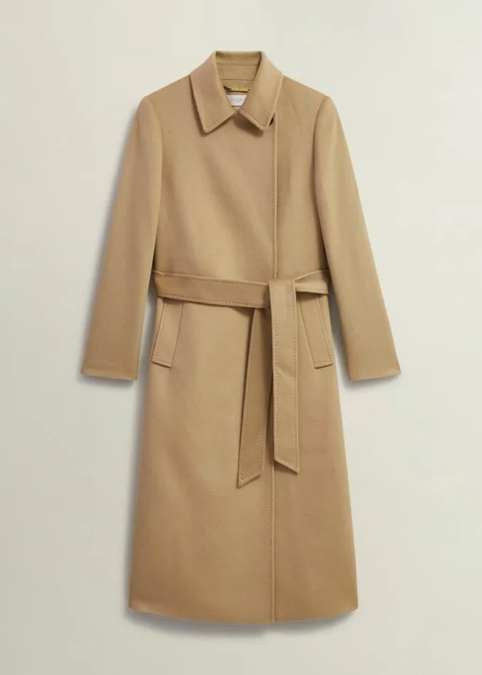 Women Petite Livia Wool Coat Hobbs Camel Hobbs Coats and Jackets