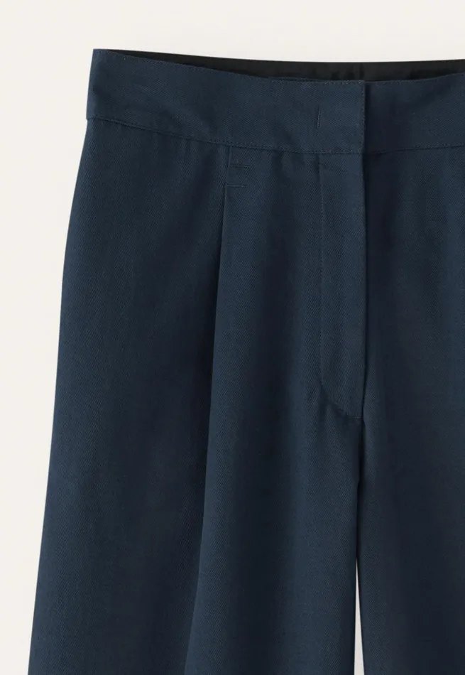 Women Pleatfront Trousers Poetry Fashion Trousers and Shorts