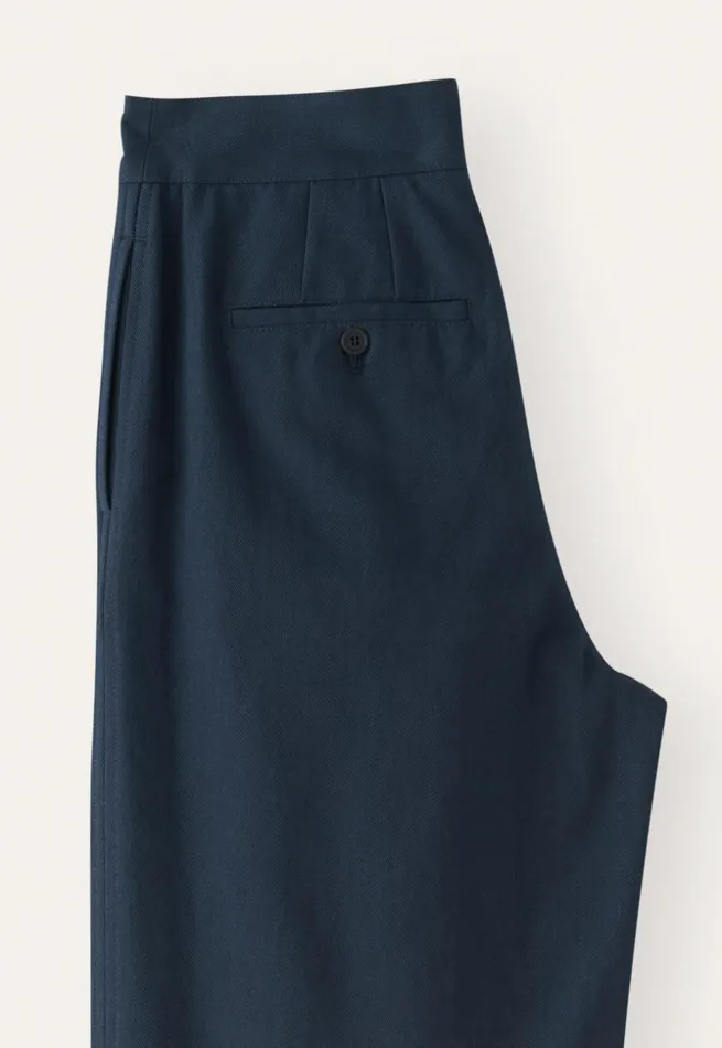 Women Pleatfront Trousers Poetry Fashion Trousers and Shorts