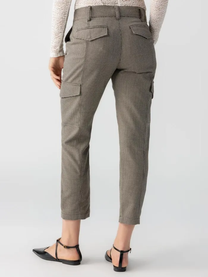 Women Polished Cargo Standard Rise Pant Compact Houndstooth Sanctuary Clothing Pants Women Polished Cargo Standard Rise Pant Compact Houndstooth Sanctuary Clothing Pants