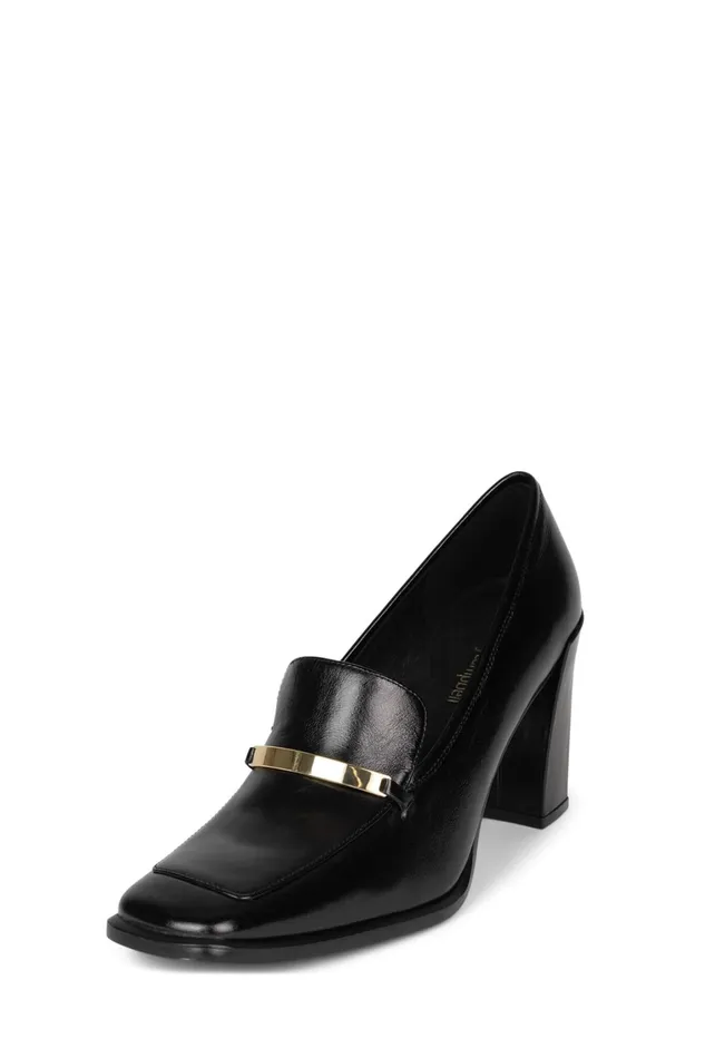 Women Pump Jeffrey Campbell BROCHURE Cream Gold