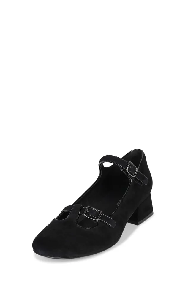 Women Pump Jeffrey Campbell MUSICAL Black Suede