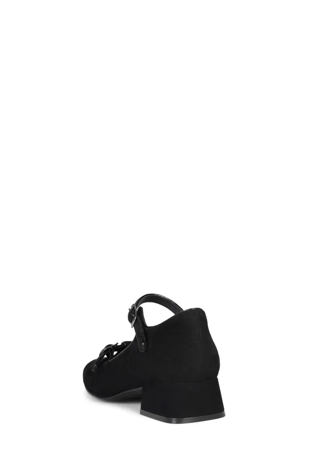 Women Pump Jeffrey Campbell MUSICAL Black Suede