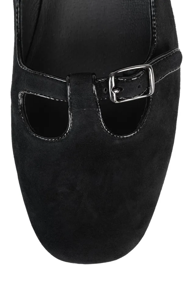 Women Pump Jeffrey Campbell MUSICAL Black Suede