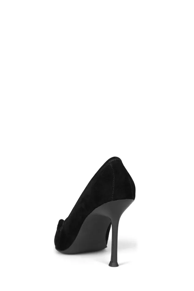 Women Pump Jeffrey Campbell WHIMSICAL Black Suede