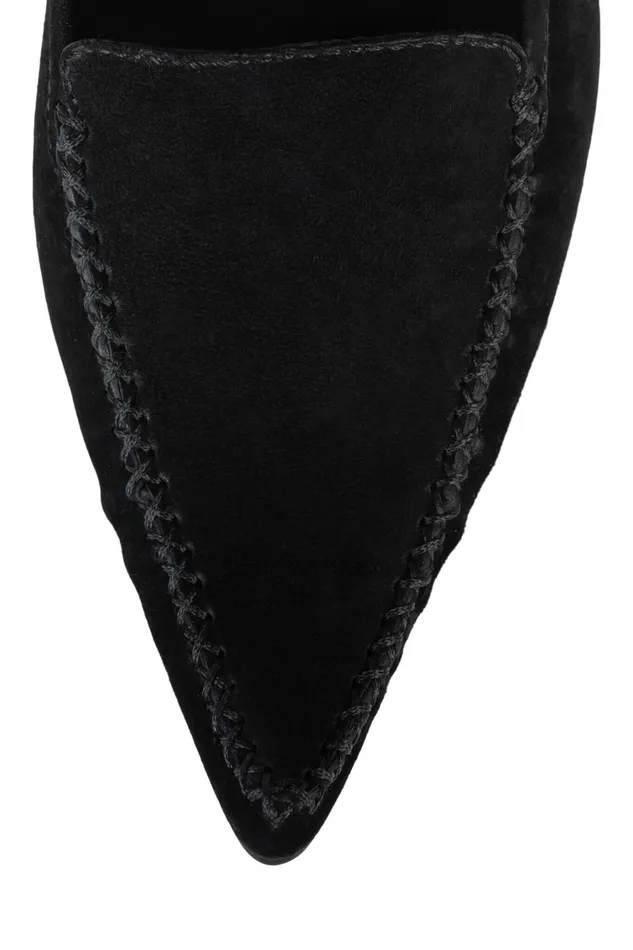 Women Pump Jeffrey Campbell WHIMSICAL Black Suede