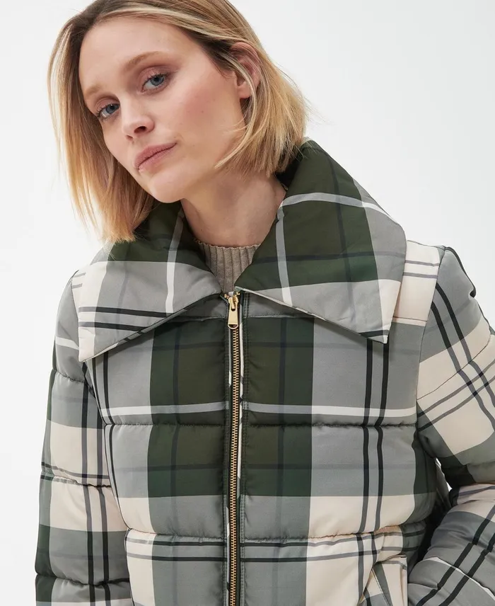 Women Quilted Jackets Barbour Germain Quilted Jacket Ancient Poplar Tartan Women Quilted Jackets Barbour Germain Quilted Jacket Ancient Poplar Tartan