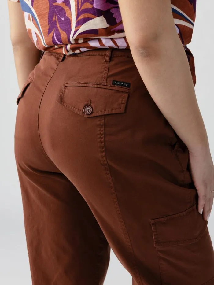 Women Rebel Standard Rise Pant Rich Clay Inclusive Collection Sanctuary Clothing Inclusive