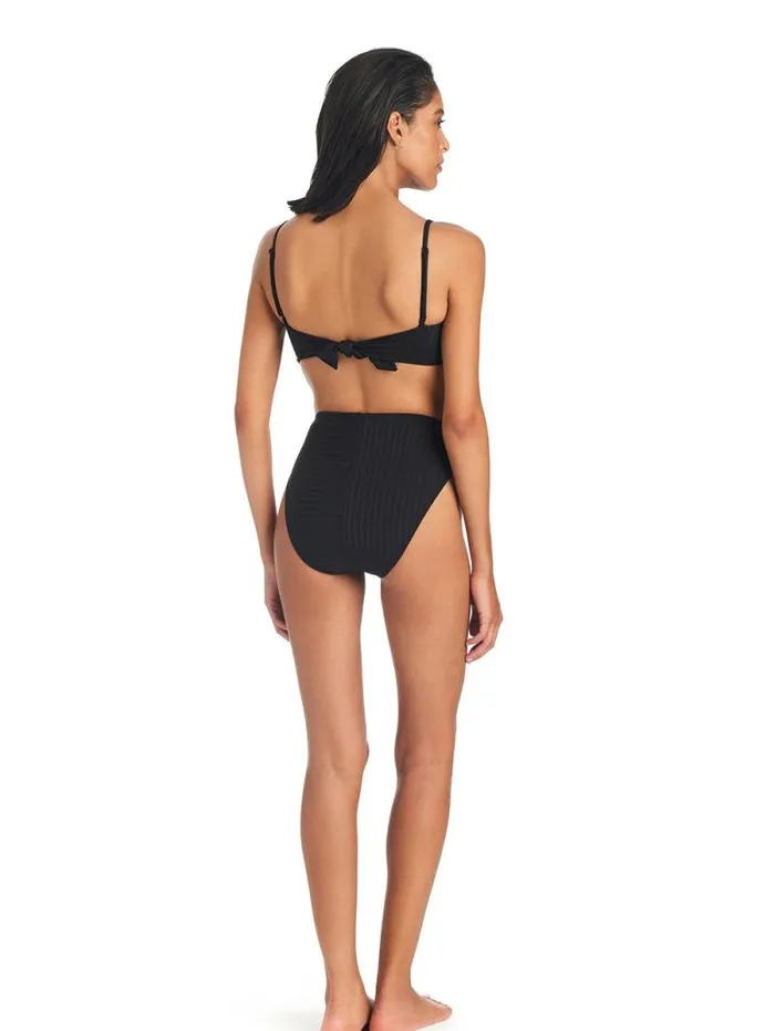 Women Refresh Rib Bandeau Bikini Top Black Sanctuary Clothing Swim Tops Women Refresh Rib Bandeau Bikini Top Black Sanctuary Clothing Swim Tops