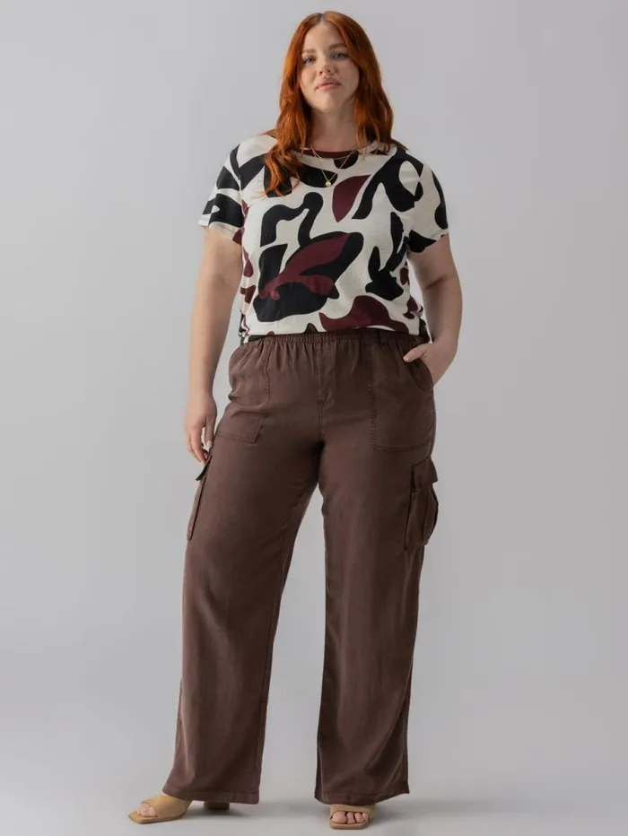 Women Relaxed Reissue Cargo Standard Rise Pant Mud Bath Inclusive Collection Sanctuary Clothing Pants