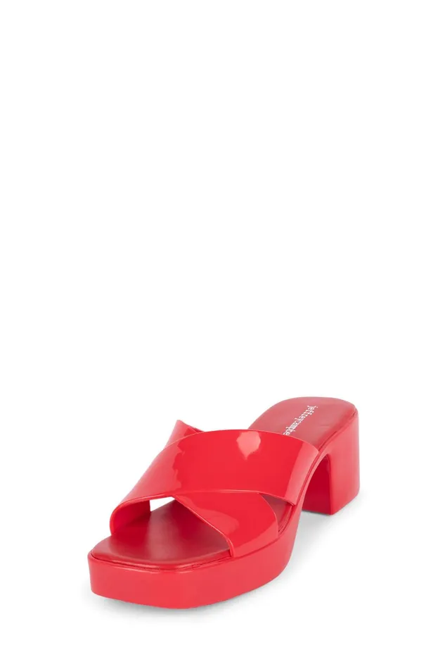 Women Sandal Jeffrey Campbell BUBBLEGUM Red