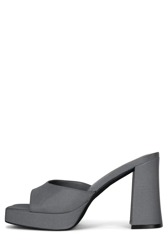 Women Sandal Jeffrey Campbell NINETY Purple Faille