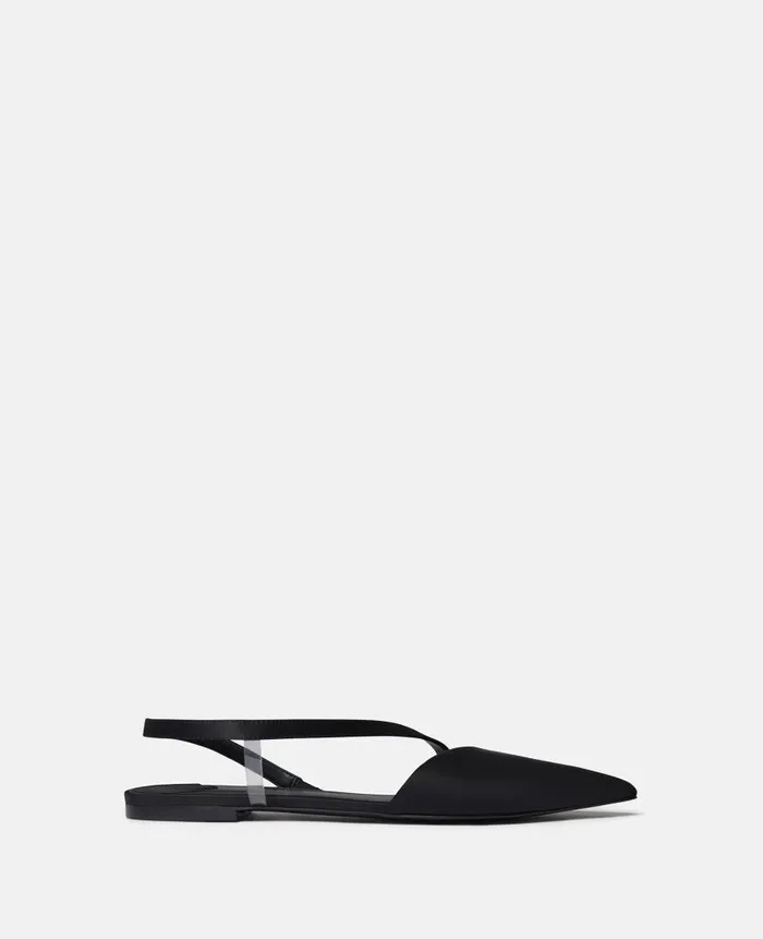 Women Sandals Stella McCartney Stella Iconic D039Orsay Ballet Flats Black