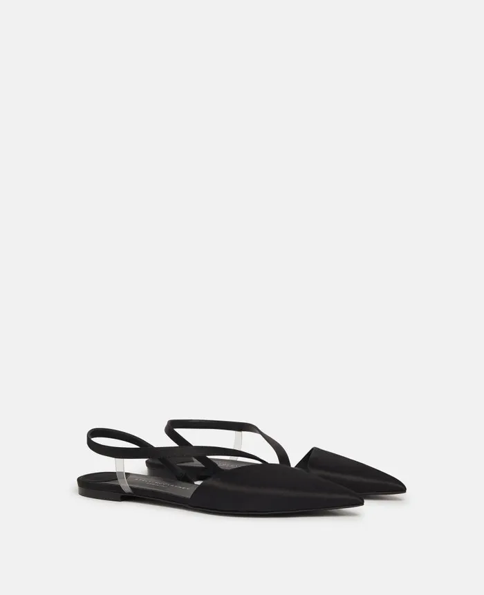 Women Sandals Stella McCartney Stella Iconic D039Orsay Ballet Flats Black
