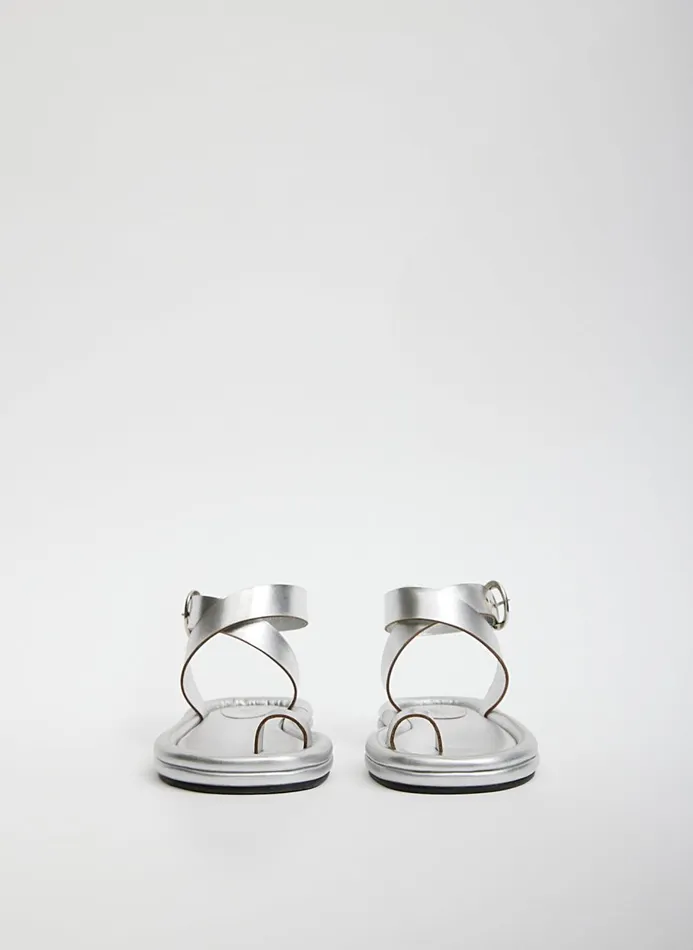Women Sandals Tibi Dwayne Sandal Silver
