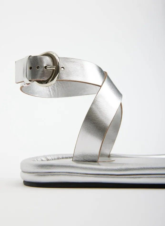 Women Sandals Tibi Dwayne Sandal Silver