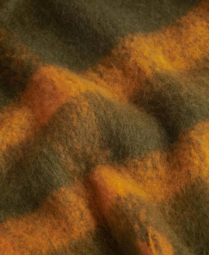 Women Scarves and Wraps Barbour Isla Tartan Boucle Scarf Classic Women Scarves and Wraps Barbour Isla Tartan Boucle Scarf Classic