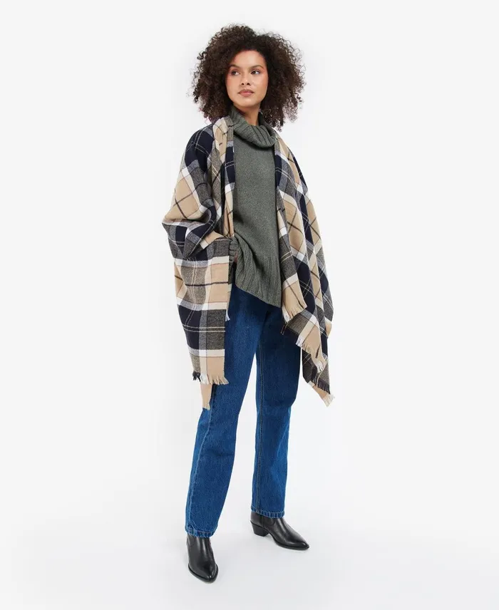 Women Scarves and Wraps Barbour Staffin Tartan Serape Classic Tartan Women Scarves and Wraps Barbour Staffin Tartan Serape Classic Tartan