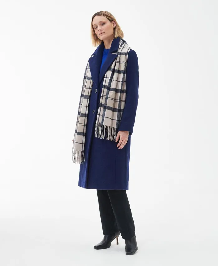 Women Scarves and Wraps Barbour Stanway Wrap Trench Tartan Women Scarves and Wraps Barbour Stanway Wrap Trench Tartan