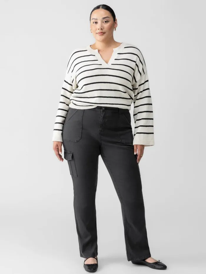 Women Sculpted Hayden Bootcut Standard Rise Pant Black Inclusive Collection Sanctuary Clothing Inclusive