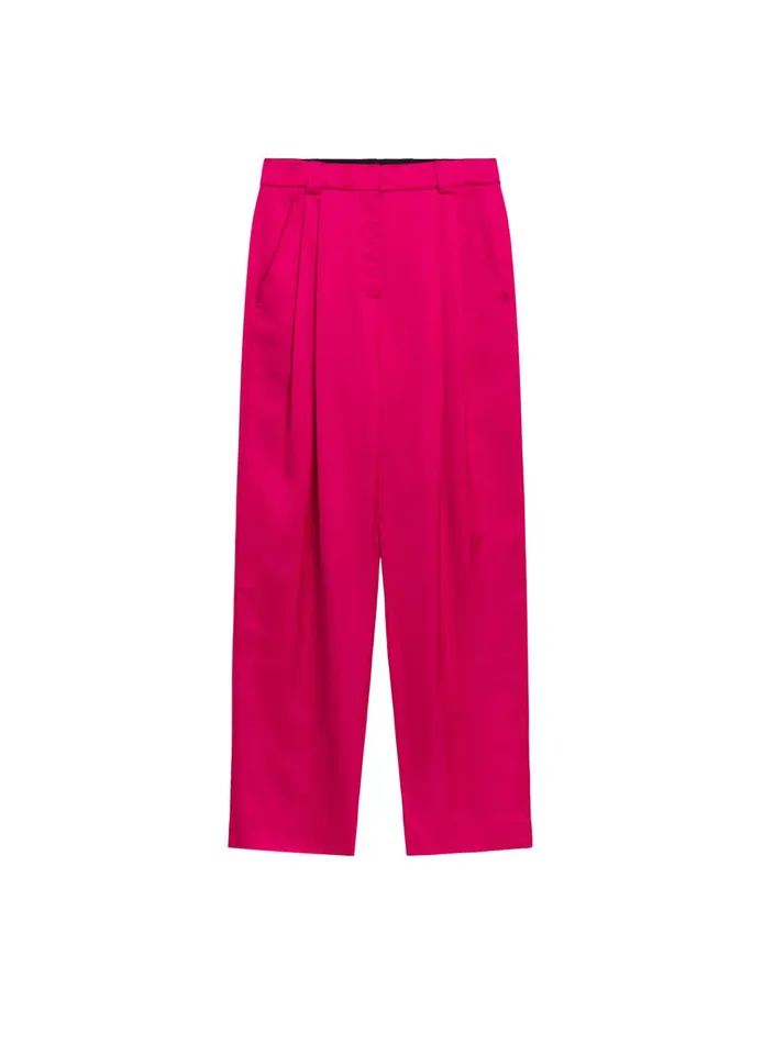 Women Sets ALC Fynn Structured Satin Pant Disco Pink