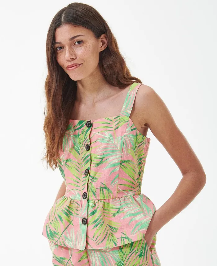 Women Shirts and Blouses Barbour Aralia Top Classic Multi