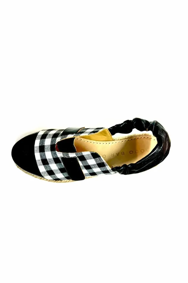 Women Shoes DODO BAR OR Martin Platform Mule Slingback Black