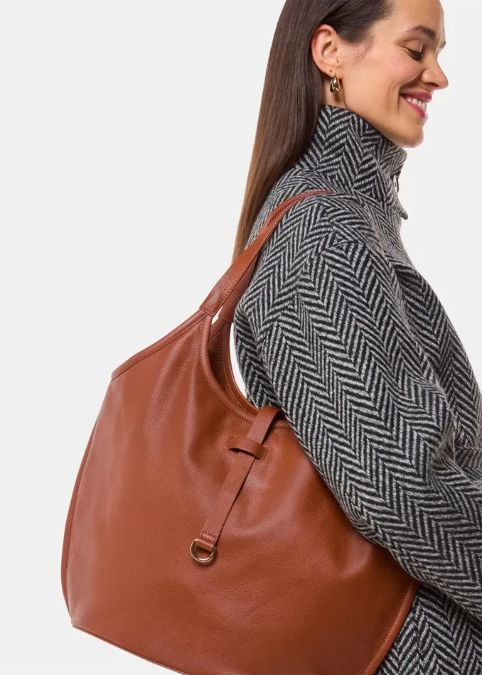Women Shoulder Bags and Tote Bags Whistles Brown Leonora Tote Bag