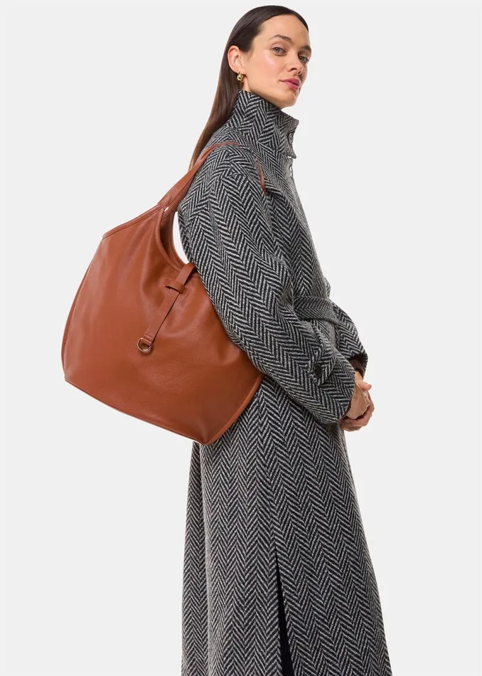 Women Shoulder Bags and Tote Bags Whistles Brown Leonora Tote Bag