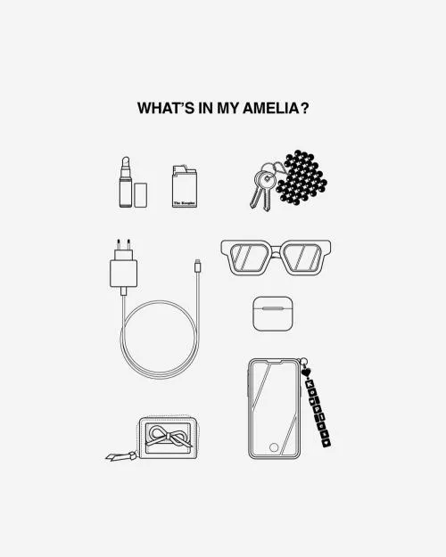 Women Shoulder Bags The Kooples Amelia Small Bag In PythonEffect Leather Black White