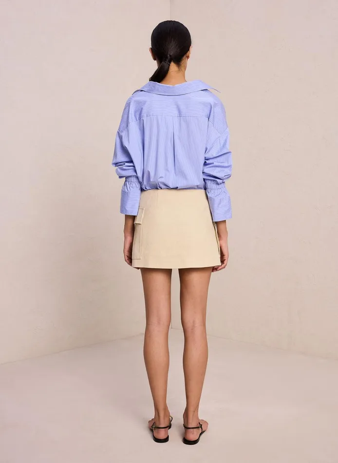 Women Skirts ALC Conan Mini Skirt Barely Beige