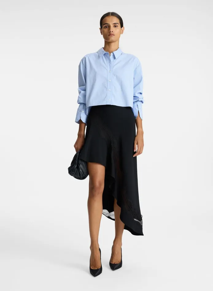 Women Skirts ALC Dixie Asymmetrical Skirt Black