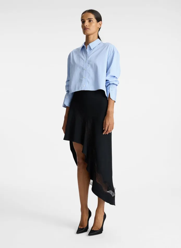 Women Skirts ALC Dixie Asymmetrical Skirt Black
