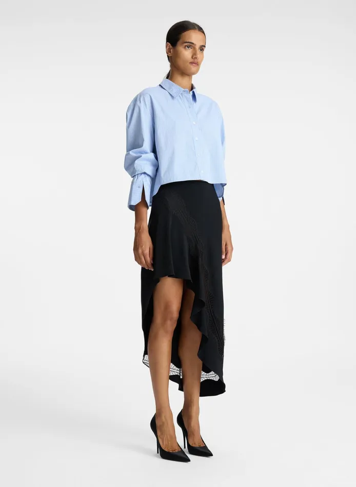 Women Skirts ALC Dixie Asymmetrical Skirt Black