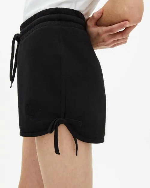 Women Skirts and Shorts The Kooples Anthracite Gray Short Sweatpants Anthracite