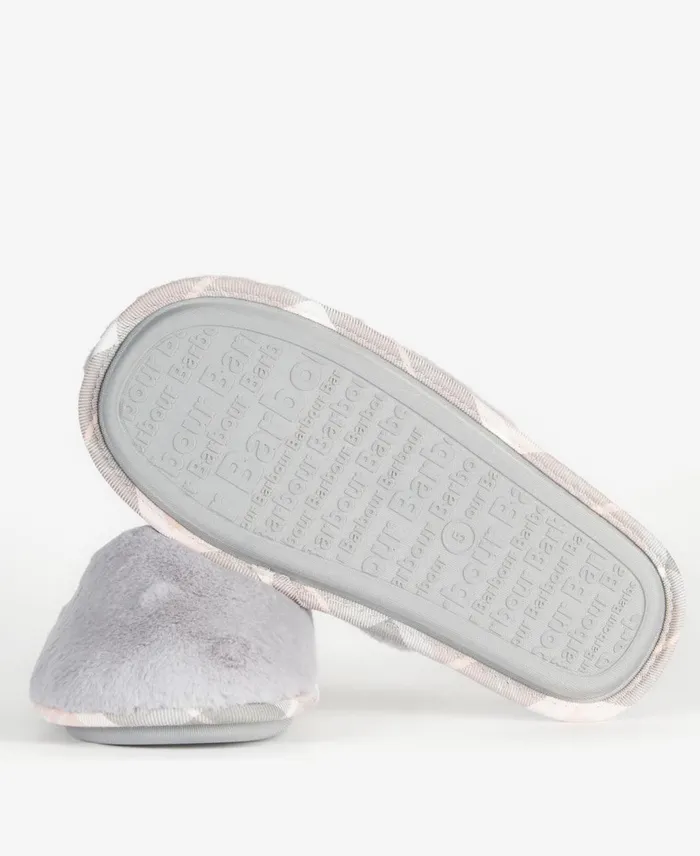 Women Slippers Barbour Agatha Faux Fur Slippers Grey Faux Fur Women Slippers Barbour Agatha Faux Fur Slippers Grey Faux Fur