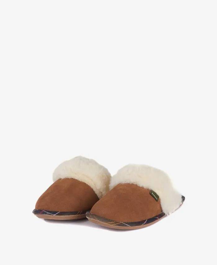 Women Slippers Barbour Lydia Mule Slippers Grey Suede Women Slippers Barbour Lydia Mule Slippers Grey Suede