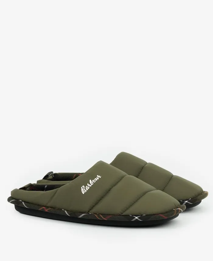 Women Slippers Barbour Scottie Slippers Olive Women Slippers Barbour Scottie Slippers Olive