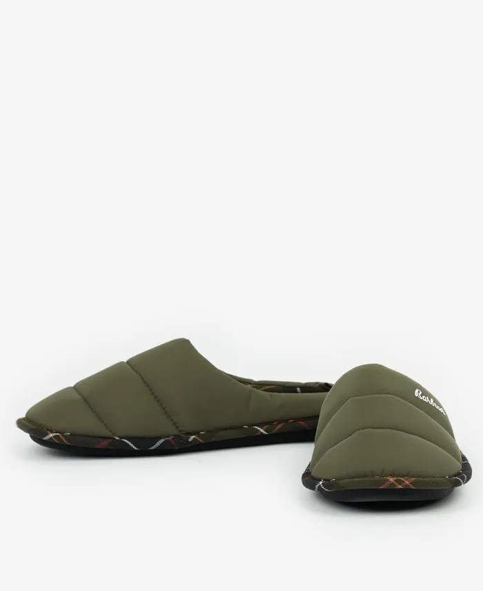 Women Slippers Barbour Scottie Slippers Olive Women Slippers Barbour Scottie Slippers Olive