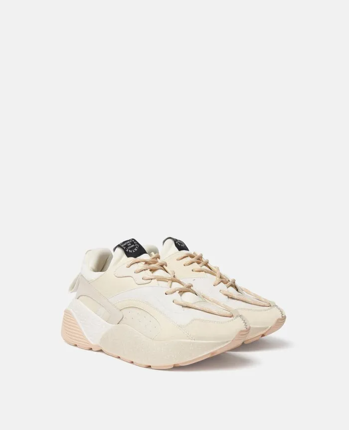 Women Sneakers Stella McCartney Eclypse Trainers Multicolour White