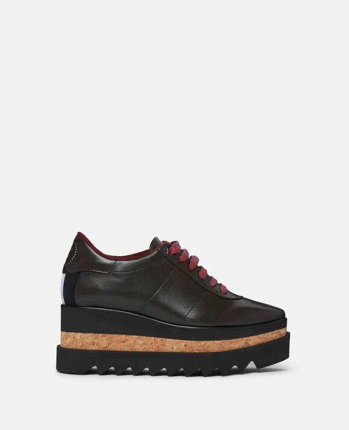 Women Sneakers Stella McCartney SneakElyse Platform Sneakers Ebony Black