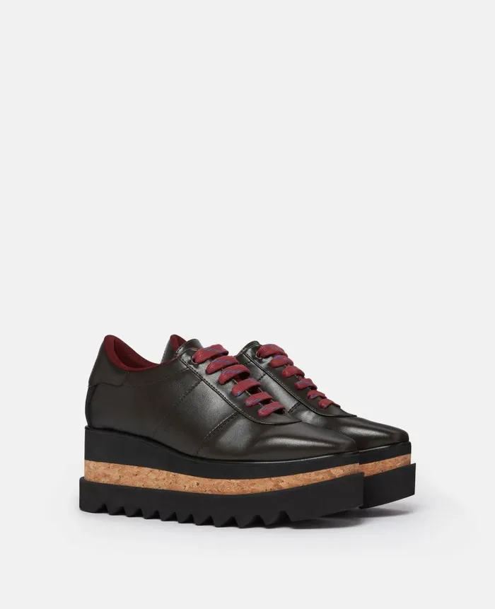 Women Sneakers Stella McCartney SneakElyse Platform Sneakers Ebony Black
